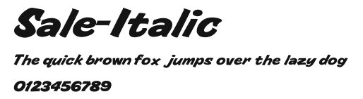 Sale-Italic Preview