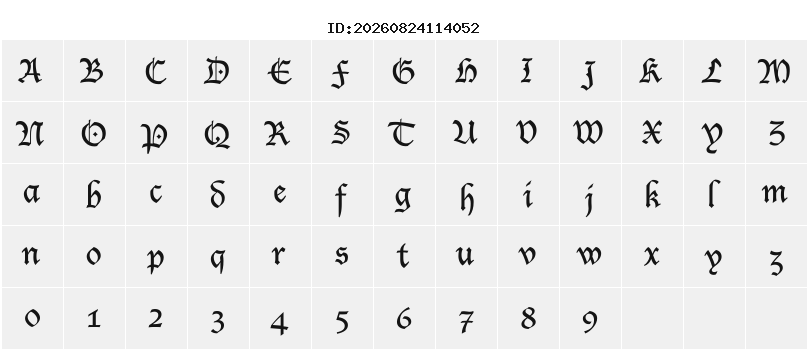 Character Map