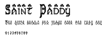 Saint Paddy Preview