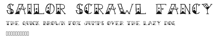 Sailor Scrawl Fancy Preview