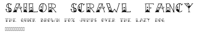 Sailor Scrawl Fancy Preview