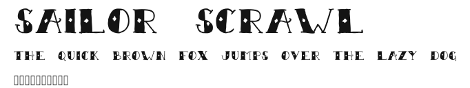 Sailor Scrawl Preview