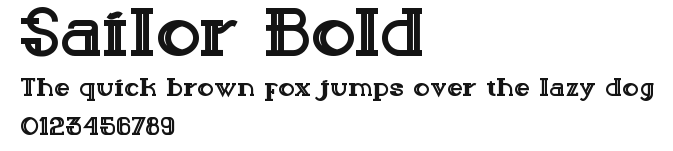Sailor Bold Preview