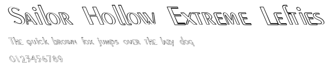 Sailor Hollow Extreme Lefties Preview