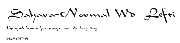 Sahara-Normal Wd Lefti Preview