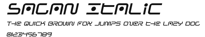 Sagan Italic Preview