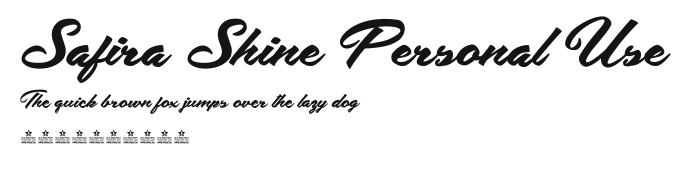 Safira Shine Personal Use Preview