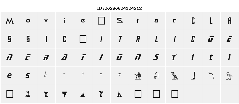 Character Map
