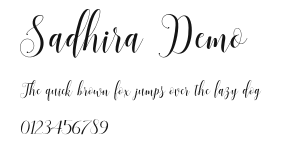 Sadhira Demo Preview