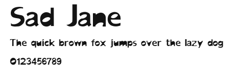 Sad Jane Preview