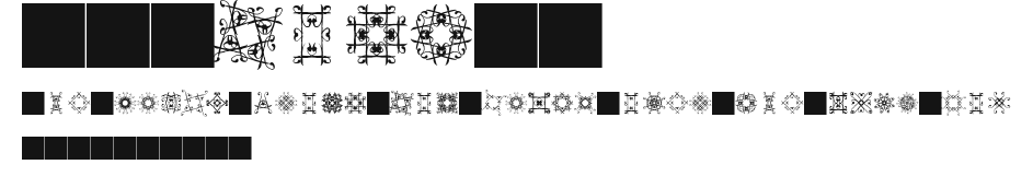 SVGfont 1 Preview