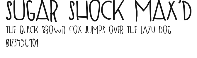 SUGAR SHOCK MAX'D Preview
