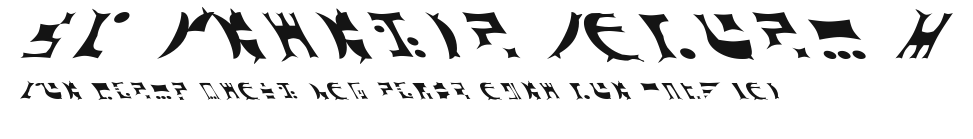 ST Ferengi Gothic R Preview