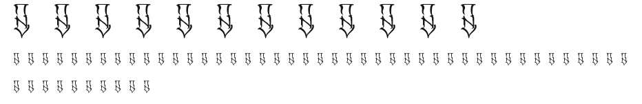 SR CUEN font Preview