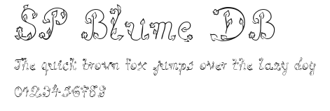 SP Blume DB Preview