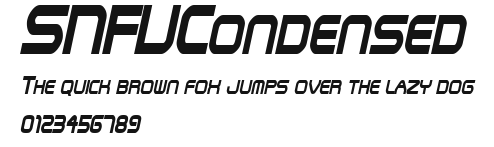 SNFUCondensed Preview