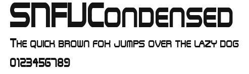 SNFUCondensed Preview