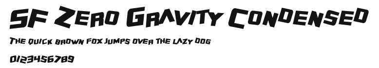 SF Zero Gravity Condensed Preview