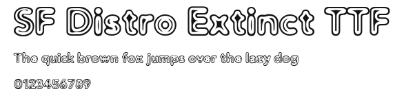 SF Distro Extinct TTF Preview