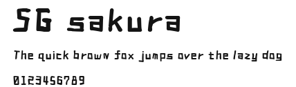 SG sakura Preview