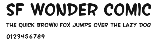 SF Wonder Comic Preview