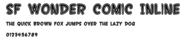 SF Wonder Comic Inline Preview