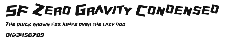 SF Zero Gravity Condensed Preview