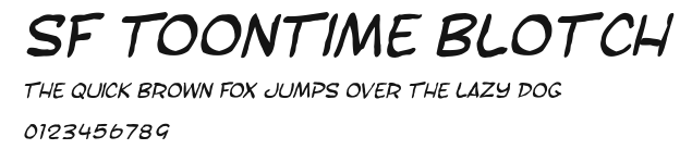 SF Toontime Blotch Preview