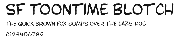 SF Toontime Blotch Preview