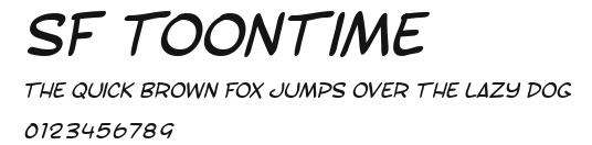 SF Toontime Preview