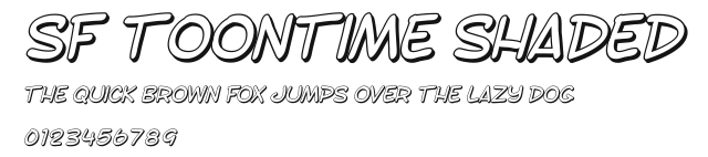 SF Toontime Shaded Preview