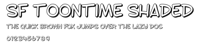 SF Toontime Shaded Preview