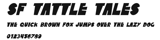 SF Tattle Tales Preview