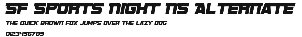 SF Sports Night NS Alternate Preview