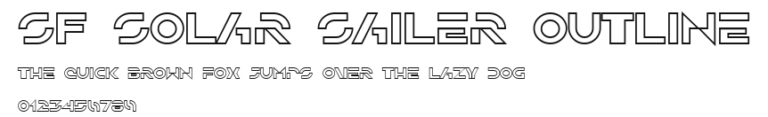 SF Solar Sailer Outline Preview