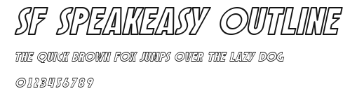 SF Speakeasy Outline Preview