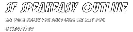 SF Speakeasy Outline Preview