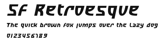 SF Retroesque Preview