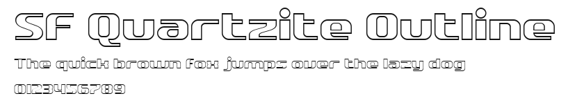 SF Quartzite Outline Preview