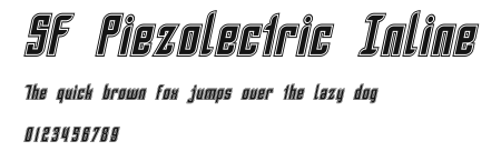 SF Piezolectric Inline Preview