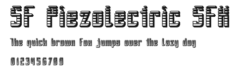 SF Piezolectric SFX Preview