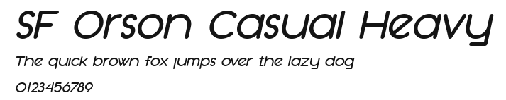 SF Orson Casual Heavy Preview