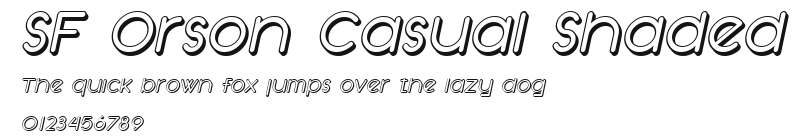 SF Orson Casual Shaded Preview