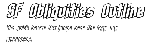 SF Obliquities Outline Preview