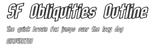 SF Obliquities Outline Preview