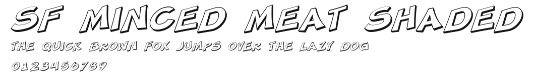 SF Minced Meat Shaded Preview