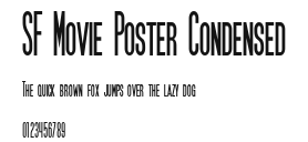 SF Movie Poster Condensed Preview
