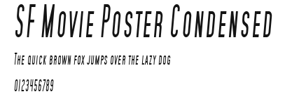 SF Movie Poster Condensed Preview