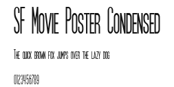 SF Movie Poster Condensed Preview