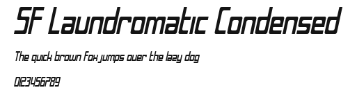 SF Laundromatic Condensed Preview